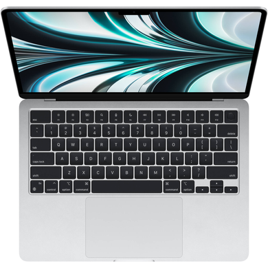 Apple MacBook Air 13,6" (M2 8C CPU, 8C GPU, 2022) 8Gb/256Gb (silver) (MLXY3)