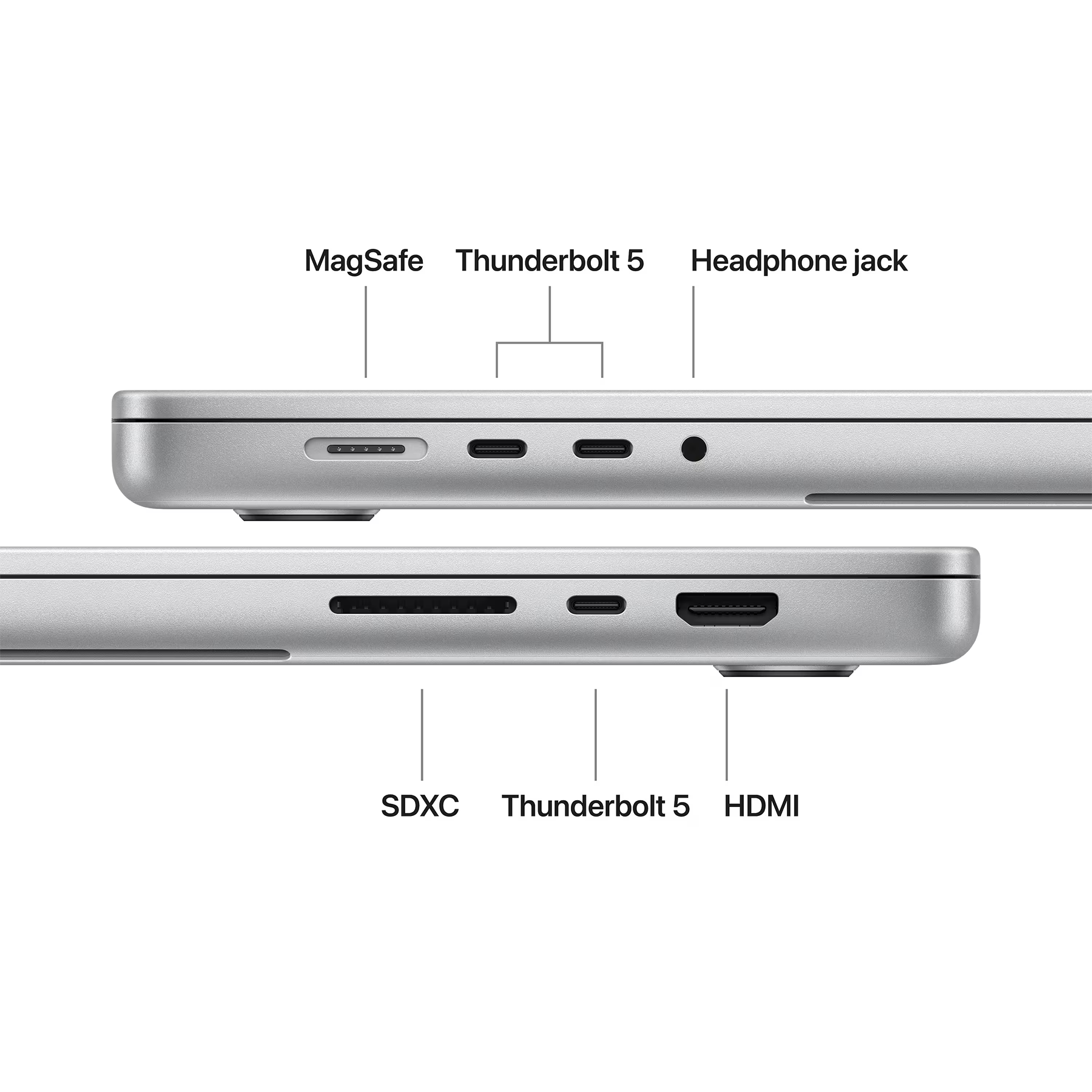 Apple MacBook Pro 16,2" (M5 Pro 18C CPU, 20C GPU, 2026) 24Gb/1Tb (silver) (MGE44UA/A)