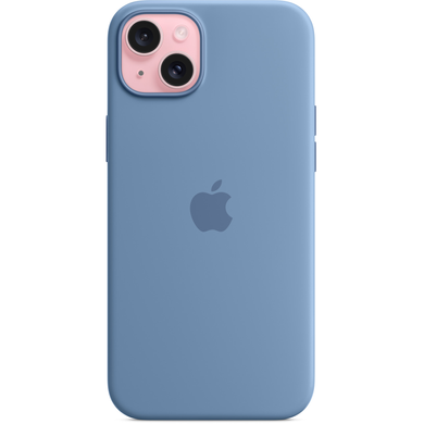 Apple Silicone Case with MagSafe - Apple iPhone 15 Plus (winter blue) (MT193ZM/A)