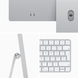 Apple iMac 24" Retina 4,5K (M1 8C CPU, 7C GPU, 2021) 8/256Gb (silver) (MGTF3)