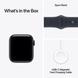 Apple Watch SE (3 Gen, 2026) (GPS) 40mm Aluminum Case (midnight) with Sport Band (navy blue) - M/L, 150-200mm (MJL14RK/A)