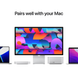 Apple Studio Display 27" (2022) Nano-Texture glass - VESA mount adapter (silver) (MMYX3GU/A)