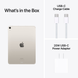 Apple iPad Air 11" (M2, 2024) Wi-Fi, 256Gb (starlight) (MUWJ3)