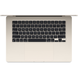 Apple MacBook Air 15,3" (M3 8C CPU, 10C GPU, 2024) 16Gb/512Gb (starlight) (MXD33UA/A)