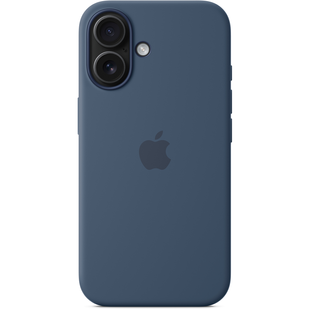 Apple Silicone Case with MagSafe - Apple iPhone 16 (denim) (MYY23ZM/A)