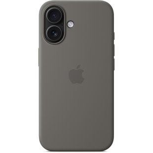 Apple Silicone Case with MagSafe - Apple iPhone 16 (stone gray) (MYY33ZM/A)