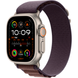 Apple Watch Ultra (2 Gen, 2023) (GPS+Cellular) 49mm Titanium Case (natural) with Alpine Loop (indigo) - S (MRER3UL/A)