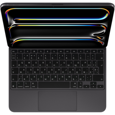 Apple Magic Keyboard - Apple iPad Pro 11" (M4, 2024) (black) - Ukrainian (MWR23UA/A)