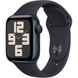 Apple Watch SE (2 Gen, 2023) (GPS) 40mm Aluminum Case (midnight) with Sport Band (midnight) - S/M (MR9X3QP/A)