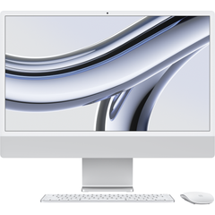 Apple iMac 24" (M3 8C CPU, 10C GPU, 2023) 8Gb/256Gb (silver) (MQRJ3UA/A)