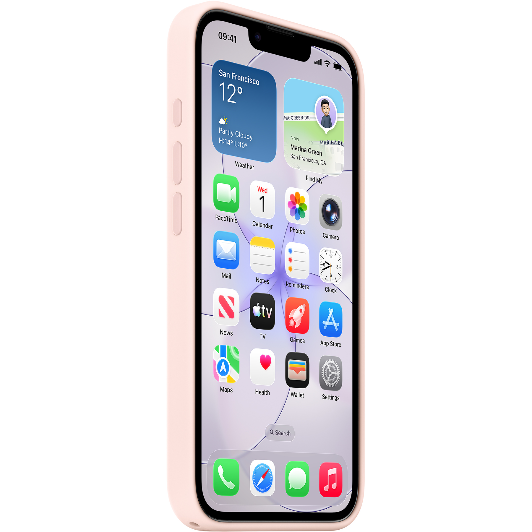 Apple Silicone Case - Apple iPhone 17e (soft pink) (MHWJ4ZM/A)