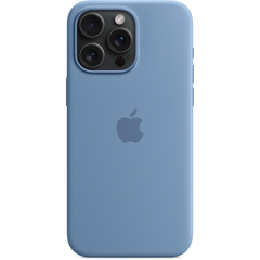 Apple Silicone Case with MagSafe - Apple iPhone 15 Pro Max (winter blue) (MT1Y3ZM/A)