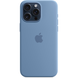 Apple Silicone Case with MagSafe - Apple iPhone 15 Pro Max (winter blue) (MT1Y3ZM/A)