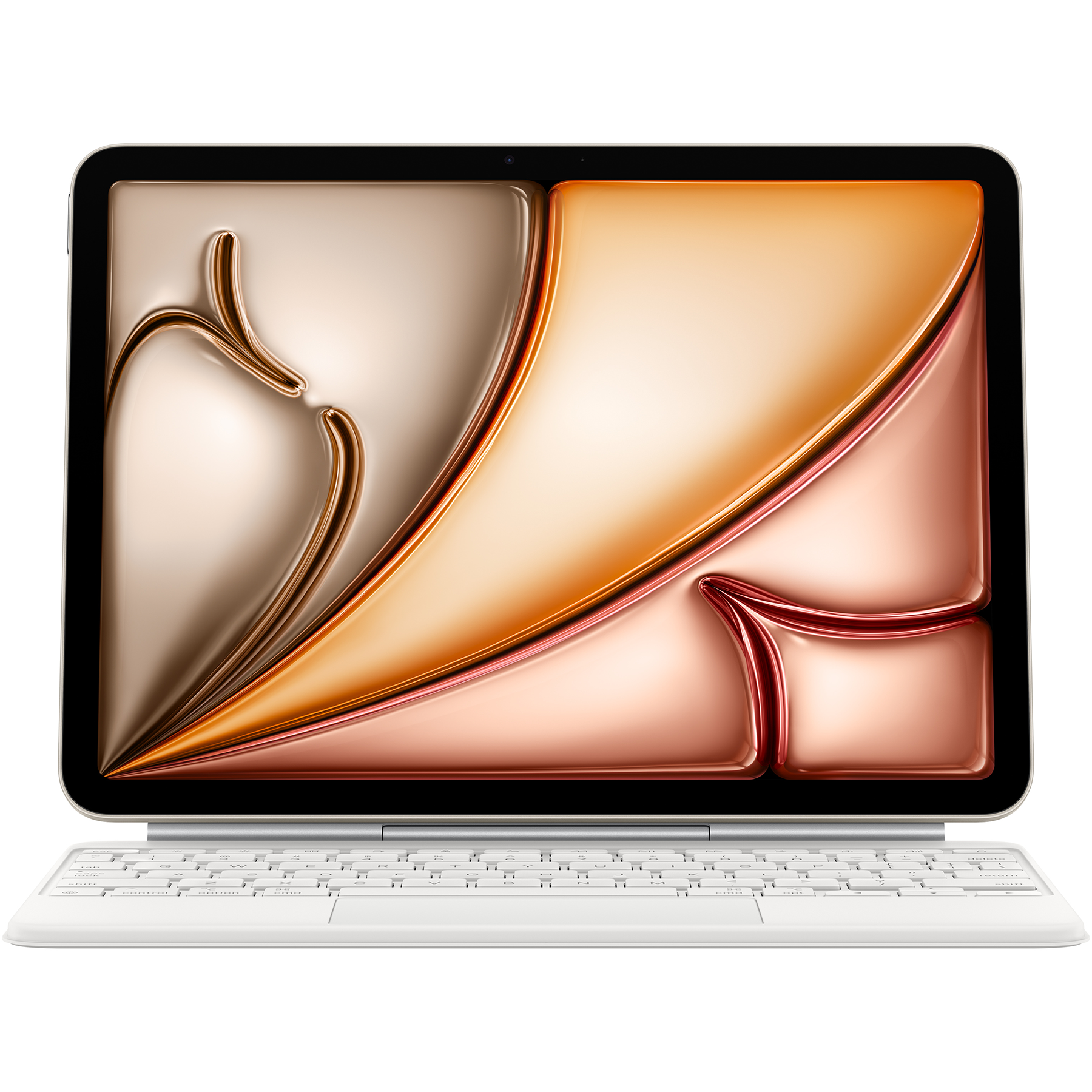 Apple Magic Keyboard - Apple iPad Air 11" (M4, 2026) (white) - Ukrainian (MDFV4UA/A)