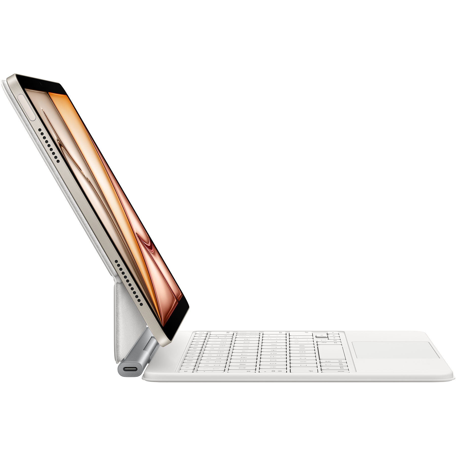 Apple Magic Keyboard - Apple iPad Air 11" (M4, 2026) (white) - Ukrainian (MDFV4UA/A)