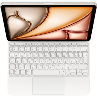 Apple Magic Keyboard - Apple iPad Air 11" (M4, 2026) (white) - Ukrainian (MDFV4UA/A)