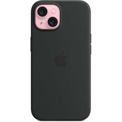 Apple Silicone Case with MagSafe - Apple iPhone 15 (black) (MT0J3ZM/A)