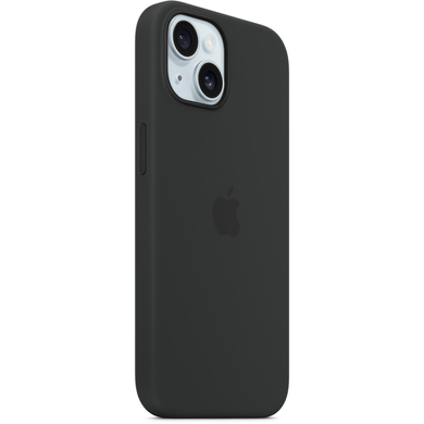 Apple Silicone Case with MagSafe - Apple iPhone 15 (black) (MT0J3ZM/A)