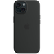 Apple Silicone Case with MagSafe - Apple iPhone 15 (black) (MT0J3ZM/A)