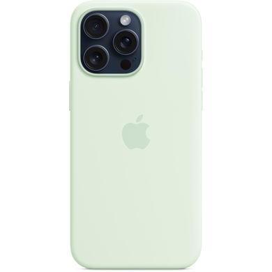 Apple Silicone Case with MagSafe - Apple iPhone 15 Pro Max (soft mint) (MWNQ3ZM/A)