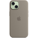 Apple Silicone Case with MagSafe - Apple iPhone 15 (clay) (MT0Q3ZM/A)