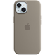 Apple Silicone Case with MagSafe - Apple iPhone 15 (clay) (MT0Q3ZM/A)