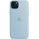 Apple Silicone Case with MagSafe - Apple iPhone 15 Plus (light blue) (MWNH3ZM/A)