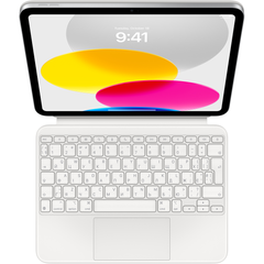 Apple Magic Keyboard Folio - Apple iPad 10,9" (10 Gen, 2022) (white) - Ukrainian (MQDP3UA/A)