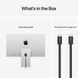 Apple Studio Display XDR 27" (2026) Nano-texture glass - VESA mount adapter (silver) (MFEQ4RU/A)