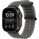 Apple Watch Ultra (4 Gen, 2026) (GPS+Cellular) 49mm Titanium Case (black) with Ocean Band (translucent black) - One Size, 130-200mm (MJAY4QI/A)