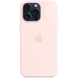 Apple Silicone Case with MagSafe - Apple iPhone 15 Pro Max (light pink) (MT1U3ZM/A)