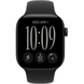 Apple Watch Series 12 (GPS) 42mm Aluminum Case (black) with Sport Band (black) - M/L, 150-200mm (MJEC4RK/A)