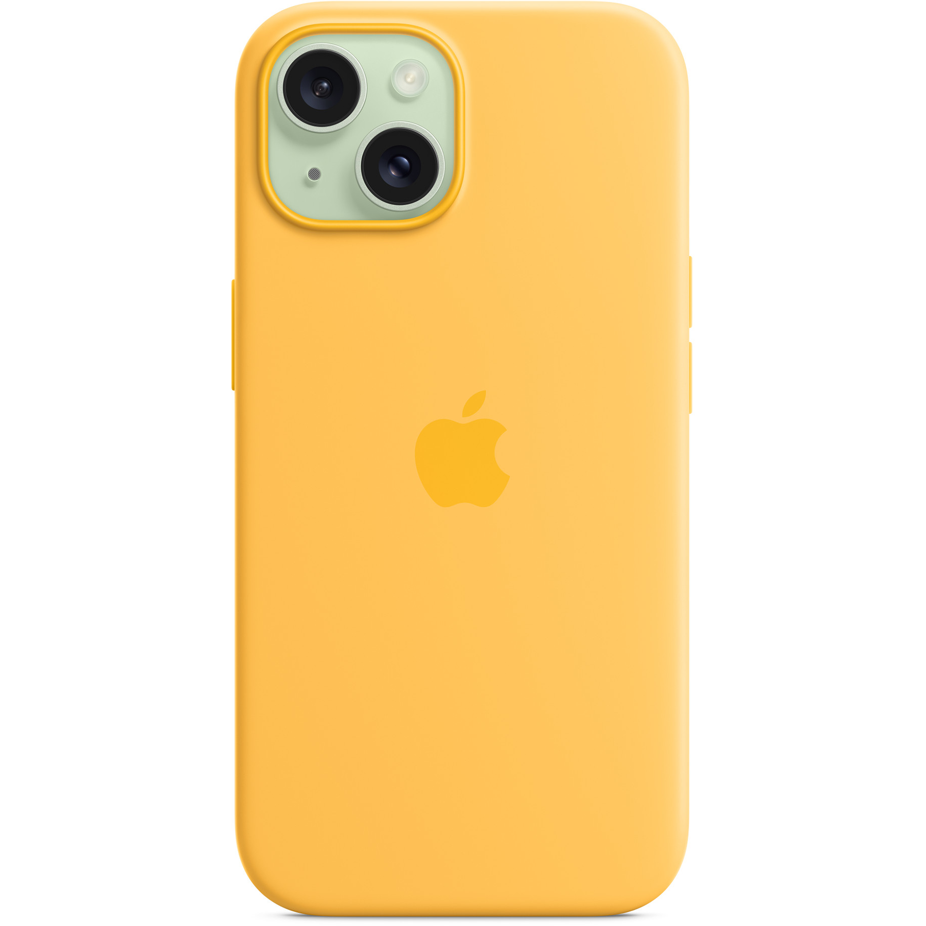 Apple Silicone Case with MagSafe - Apple iPhone 15 (sunshine) (MWNA3ZM/A)