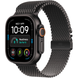 Apple Watch Ultra (4 Gen, 2026) (GPS+Cellular) 49mm Titanium Case (black) with Titanium Milanese Loop (black) - M, 155-185mm (MJAV4QI/A)