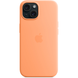 Apple Silicone Case with MagSafe - Apple iPhone 15 (orange sorbet) (MT0W3ZM/A)