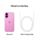 Apple iPhone 16 128Gb (pink) (MYEA3SX/A)