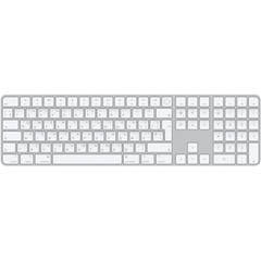 Apple Magic Keyboard with Touch ID and Numeric Keypad (white) - Ukrainian (MK2C3UA/A)