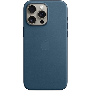 Apple FineWoven Case with MagSafe - Apple iPhone 15 Pro Max (pacific blue) (MT4Y3ZM/A)