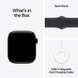 Apple Watch Series 10 (GPS) 42mm Aluminum Case (jet black) with Sport Band (black) - S/M (MWWE3)