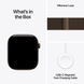 Apple Watch Series 12 (GPS) 46mm Aluminum Case (dark bronze) with Milanese Loop (dark bronze) - M/L, 150-200mm (MKD84RK/A)