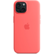 Apple Silicone Case with MagSafe - Apple iPhone 15 (guava) (MT0V3ZM/A)