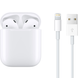 Apple AirPods (2 Gen, 2019) with Lightning Charging Case (MV7N2TY/A)