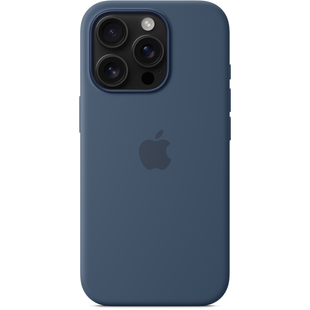 Apple Silicone Case with MagSafe - Apple iPhone 16 Pro (denim) (MYYK3ZM/A)