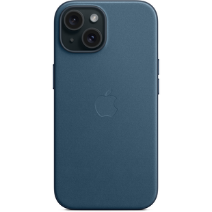 Apple FineWoven Case with MagSafe - Apple iPhone 15 (pacific blue) (MT3G3ZM/A)
