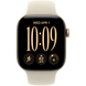 Apple Watch Series 12 (GPS) 42mm Aluminum Case (light gold) with Sport Band (sand) - M/L, 150-200mm (MJEE4RK/A)