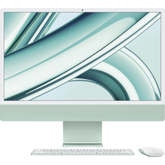 Apple iMac 24" (M3 8C CPU, 10C GPU, 2023) 8Gb/512Gb (green) (MQRP3)