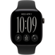Apple Watch Series 12 (GPS) 46mm Aluminum Case (black) with Sport Band (black) - S/M, 140-190mm (MJEK4RK/A)