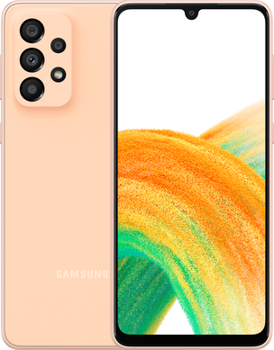Samsung Galaxy A33 5G (2022) 6/128Gb (peach) (SM-A336BZOGSEK)