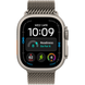 Apple Watch Ultra (4 Gen, 2026) (GPS+Cellular) 49mm Titanium Case (natural) with Titanium Milanese Loop (natural) - M, 155-185mm (MJA94QI/A)