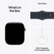 Apple Watch Series 12 (GPS) 46mm Aluminum Case (space grey) with Sport Band (navy blue) - S/M, 140-190mm (MJEH4RK/A)